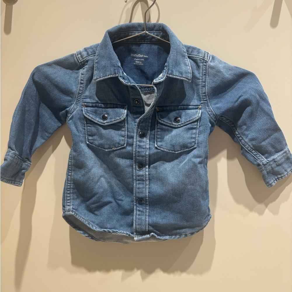 Babygap denim shirt 2T